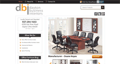 Desktop Screenshot of daytonbusinessinteriors.com